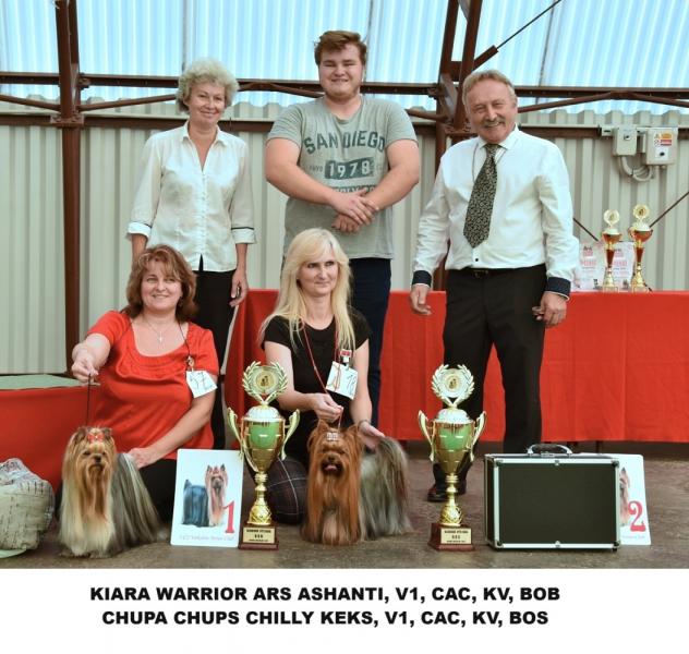 BOB a BOS - Kluboví vítězové 2018 BOB a BOS